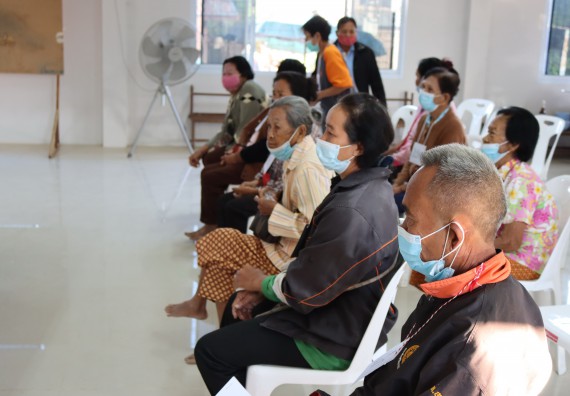 ภาพกิจกรรม โปรแกรมวิชาสาธารณสุขศาสตร์ จัดกิจกรรมบริการวิชาการด้านสุขภาพ