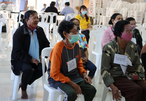ภาพกิจกรรม โปรแกรมวิชาสาธารณสุขศาสตร์ จัดกิจกรรมบริการวิชาการด้านสุขภาพ