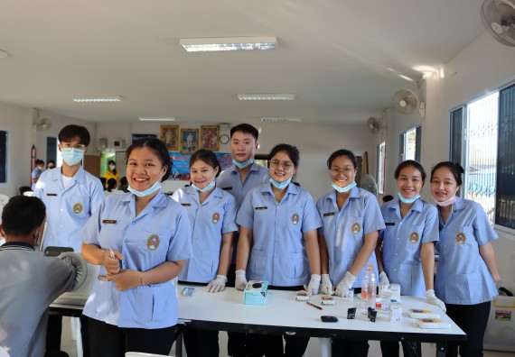 ภาพกิจกรรม โปรแกรมวิชาสาธารณสุขศาสตร์ จัดกิจกรรมบริการวิชาการด้านสุขภาพ