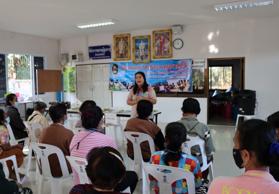 ภาพกิจกรรม โปรแกรมวิชาสาธารณสุขศาสตร์ จัดกิจกรรมบริการวิชาการด้านสุขภาพ