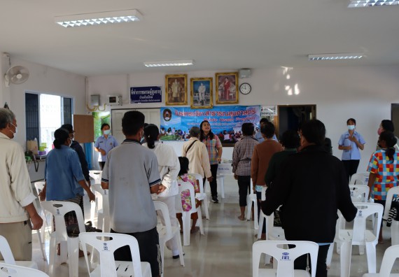 ภาพกิจกรรม โปรแกรมวิชาสาธารณสุขศาสตร์ จัดกิจกรรมบริการวิชาการด้านสุขภาพ