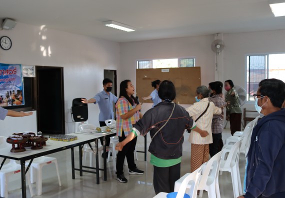 ภาพกิจกรรม โปรแกรมวิชาสาธารณสุขศาสตร์ จัดกิจกรรมบริการวิชาการด้านสุขภาพ