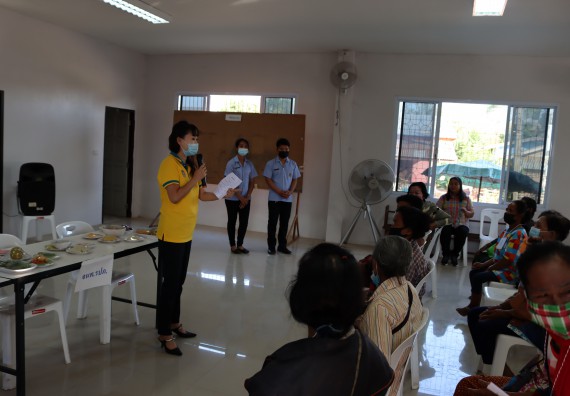 ภาพกิจกรรม โปรแกรมวิชาสาธารณสุขศาสตร์ จัดกิจกรรมบริการวิชาการด้านสุขภาพ