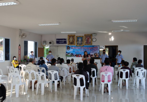 ภาพกิจกรรม โปรแกรมวิชาสาธารณสุขศาสตร์ จัดกิจกรรมบริการวิชาการด้านสุขภาพ