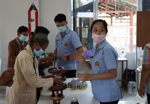 ภาพกิจกรรม โปรแกรมวิชาสาธารณสุขศาสตร์ จัดกิจกรรมบริการวิชาการด้านสุขภาพ