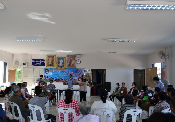 ภาพกิจกรรม โปรแกรมวิชาสาธารณสุขศาสตร์ จัดกิจกรรมบริการวิชาการด้านสุขภาพ
