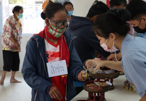 ภาพกิจกรรม โปรแกรมวิชาสาธารณสุขศาสตร์ จัดกิจกรรมบริการวิชาการด้านสุขภาพ