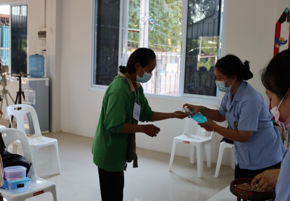 ภาพกิจกรรม โปรแกรมวิชาสาธารณสุขศาสตร์ จัดกิจกรรมบริการวิชาการด้านสุขภาพ