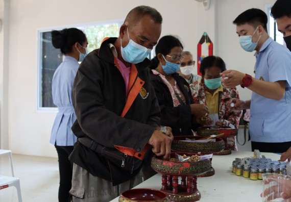 ภาพกิจกรรม โปรแกรมวิชาสาธารณสุขศาสตร์ จัดกิจกรรมบริการวิชาการด้านสุขภาพ