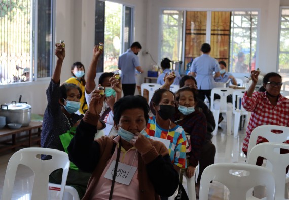 ภาพกิจกรรม โปรแกรมวิชาสาธารณสุขศาสตร์ จัดกิจกรรมบริการวิชาการด้านสุขภาพ