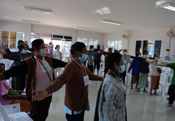 ภาพกิจกรรม โปรแกรมวิชาสาธารณสุขศาสตร์ จัดกิจกรรมบริการวิชาการด้านสุขภาพ