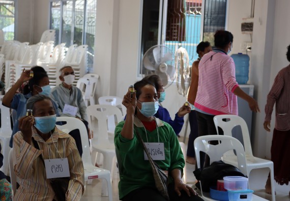 ภาพกิจกรรม โปรแกรมวิชาสาธารณสุขศาสตร์ จัดกิจกรรมบริการวิชาการด้านสุขภาพ