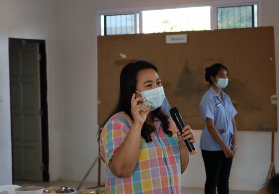 ภาพกิจกรรม โปรแกรมวิชาสาธารณสุขศาสตร์ จัดกิจกรรมบริการวิชาการด้านสุขภาพ