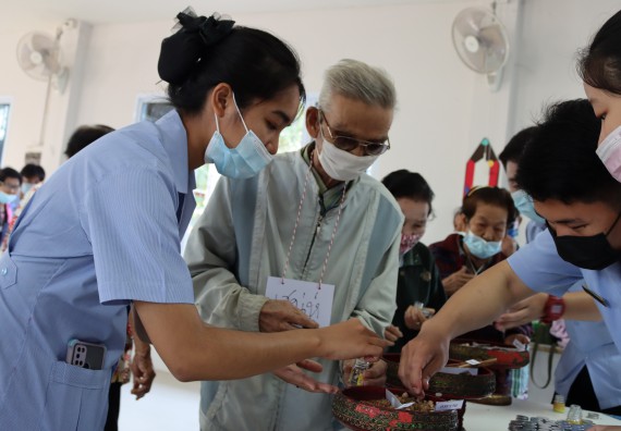 ภาพกิจกรรม โปรแกรมวิชาสาธารณสุขศาสตร์ จัดกิจกรรมบริการวิชาการด้านสุขภาพ