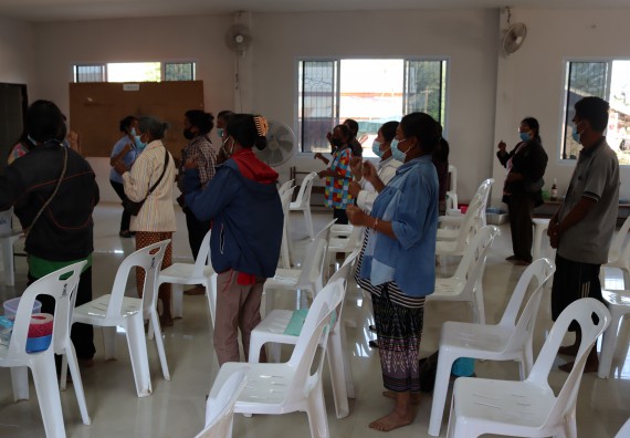 ภาพกิจกรรม โปรแกรมวิชาสาธารณสุขศาสตร์ จัดกิจกรรมบริการวิชาการด้านสุขภาพ