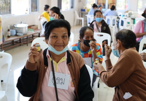 ภาพกิจกรรม โปรแกรมวิชาสาธารณสุขศาสตร์ จัดกิจกรรมบริการวิชาการด้านสุขภาพ
