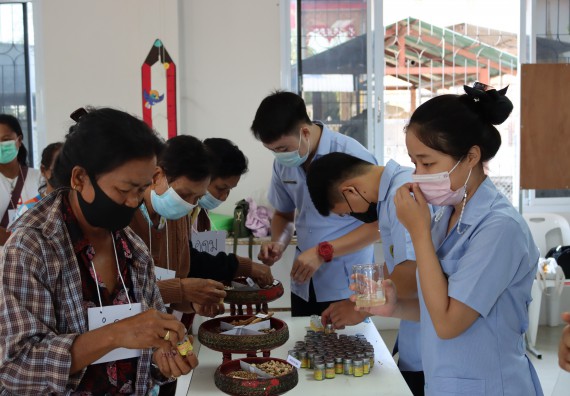 ภาพกิจกรรม โปรแกรมวิชาสาธารณสุขศาสตร์ จัดกิจกรรมบริการวิชาการด้านสุขภาพ