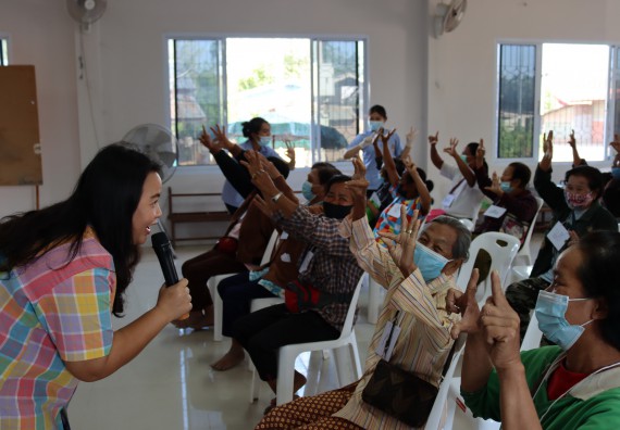 ภาพกิจกรรม โปรแกรมวิชาสาธารณสุขศาสตร์ จัดกิจกรรมบริการวิชาการด้านสุขภาพ