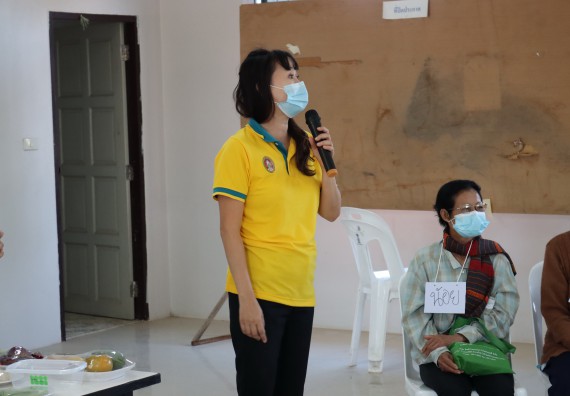 ภาพกิจกรรม โปรแกรมวิชาสาธารณสุขศาสตร์ จัดกิจกรรมบริการวิชาการด้านสุขภาพ