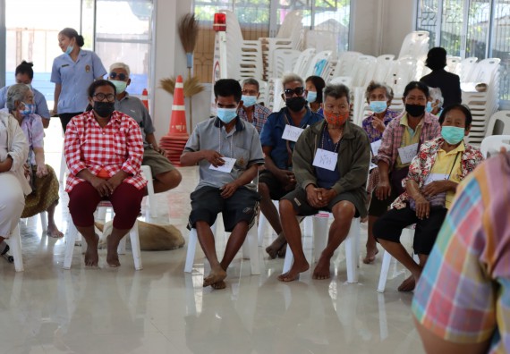 ภาพกิจกรรม โปรแกรมวิชาสาธารณสุขศาสตร์ จัดกิจกรรมบริการวิชาการด้านสุขภาพ