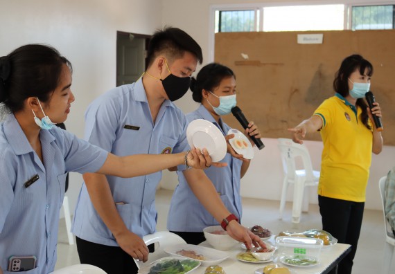 ภาพกิจกรรม โปรแกรมวิชาสาธารณสุขศาสตร์ จัดกิจกรรมบริการวิชาการด้านสุขภาพ
