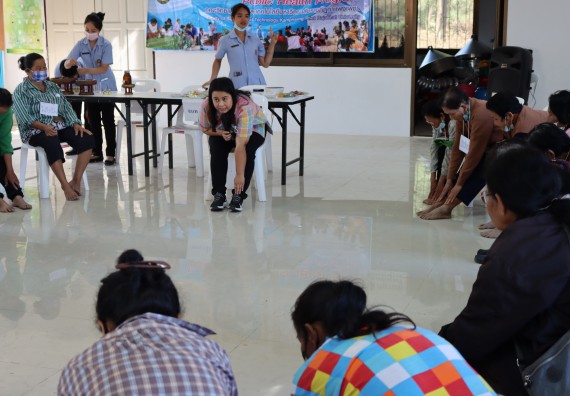 ภาพกิจกรรม โปรแกรมวิชาสาธารณสุขศาสตร์ จัดกิจกรรมบริการวิชาการด้านสุขภาพ