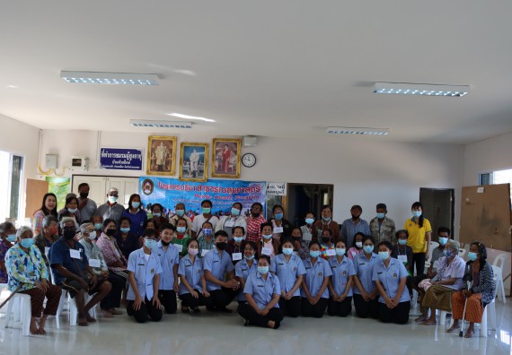 ภาพกิจกรรม โปรแกรมวิชาสาธารณสุขศาสตร์ จัดกิจกรรมบริการวิชาการด้านสุขภาพ