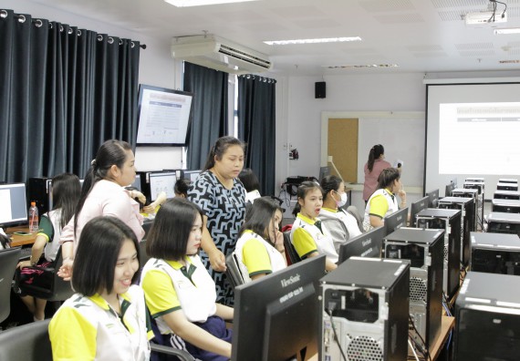 ภาพกิจกรรม โปรแกรมวิชาสาธารณสุขศาสตร์ จัดอบรมงานสารบรรณ 