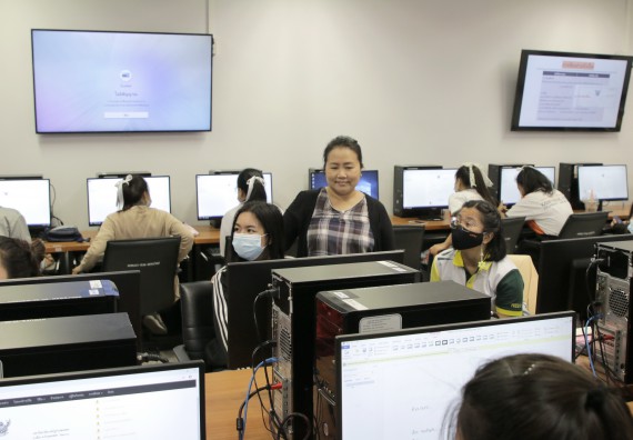 ภาพกิจกรรม โปรแกรมวิชาสาธารณสุขศาสตร์ จัดอบรมงานสารบรรณ 