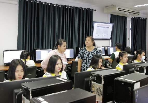 ภาพกิจกรรม โปรแกรมวิชาสาธารณสุขศาสตร์ จัดอบรมงานสารบรรณ 