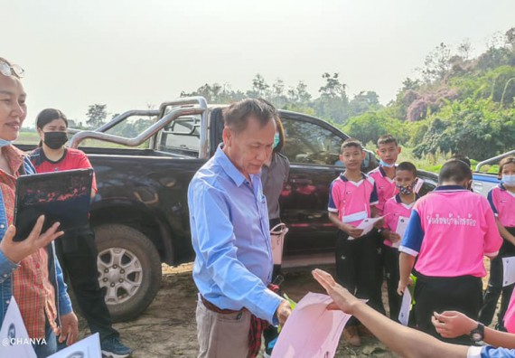 ภาพกิจกรรม โปรแกรมวิชาวิทยาศาสตร์สิ่งแวดล้อม จัดอบรมเชิงปฏิบัติการการสำรวจสมุนไพรโดยชุมชนเพื่อการอนุรักษ์