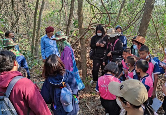 ภาพกิจกรรม โปรแกรมวิชาวิทยาศาสตร์สิ่งแวดล้อม จัดอบรมเชิงปฏิบัติการการสำรวจสมุนไพรโดยชุมชนเพื่อการอนุรักษ์