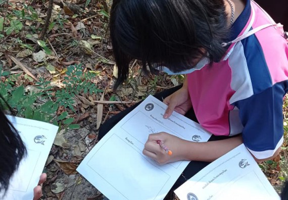 ภาพกิจกรรม โปรแกรมวิชาวิทยาศาสตร์สิ่งแวดล้อม จัดอบรมเชิงปฏิบัติการการสำรวจสมุนไพรโดยชุมชนเพื่อการอนุรักษ์