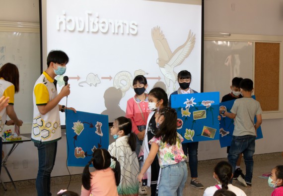 ภาพกิจกรรม คณะวิทยาศาสตร์และเทคโนโลยี จัดโครงการฝึกทักษะเพื่อพัฒนาอัจฉริยะภาพวิทยาศาสตร์ กิจกรรมค่ายวิทยาศาสตร์รุ่นจิ๋ว ระดับชั้นประถมศึกษาปีที่ 1-3 โรงเรียนอนุบาลกำแพงเพชร