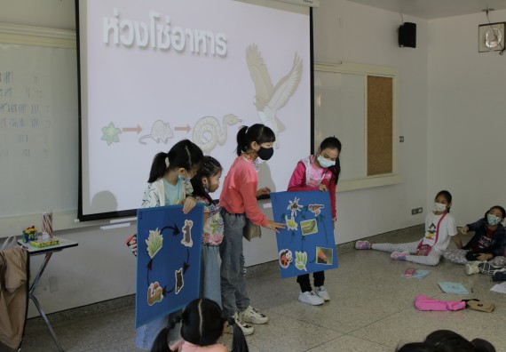 ภาพกิจกรรม คณะวิทยาศาสตร์และเทคโนโลยี จัดโครงการฝึกทักษะเพื่อพัฒนาอัจฉริยะภาพวิทยาศาสตร์ กิจกรรมค่ายวิทยาศาสตร์รุ่นจิ๋ว ระดับชั้นประถมศึกษาปีที่ 1-3 โรงเรียนอนุบาลกำแพงเพชร