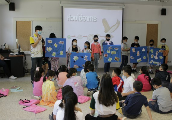 ภาพกิจกรรม คณะวิทยาศาสตร์และเทคโนโลยี จัดโครงการฝึกทักษะเพื่อพัฒนาอัจฉริยะภาพวิทยาศาสตร์ กิจกรรมค่ายวิทยาศาสตร์รุ่นจิ๋ว ระดับชั้นประถมศึกษาปีที่ 1-3 โรงเรียนอนุบาลกำแพงเพชร