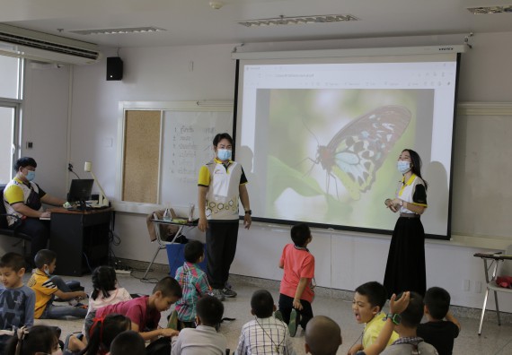 ภาพกิจกรรม คณะวิทยาศาสตร์และเทคโนโลยี จัดโครงการฝึกทักษะเพื่อพัฒนาอัจฉริยะภาพวิทยาศาสตร์ กิจกรรมค่ายวิทยาศาสตร์รุ่นจิ๋ว ระดับชั้นประถมศึกษาปีที่ 1-3 โรงเรียนอนุบาลกำแพงเพชร