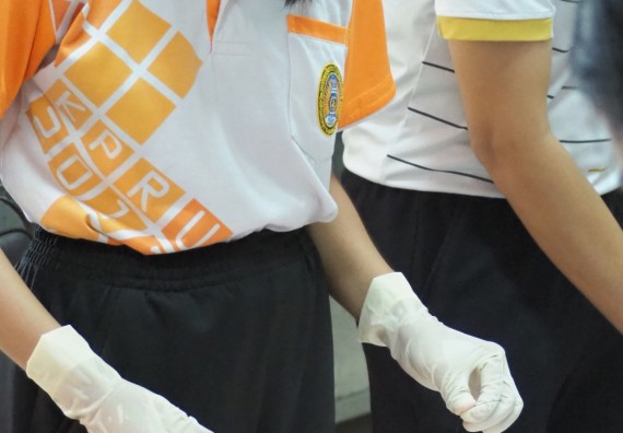 ภาพกิจกรรม โปรแกรมวิชาสาธารณสุขศาสตร์ จัดอบรมการเย็บแผล การตัดไหม