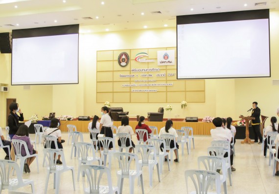 ภาพกิจกรรม คณะวิทยาศาสตร์และเทคโนโลยี จัดกิจกรรมการเตรียมความพร้อมเข้าสู่งานของนักศึกษาวิทยาศาสตร์ในยุคปัจจุบัน กับองค์กรชั้นนำระดับโลก