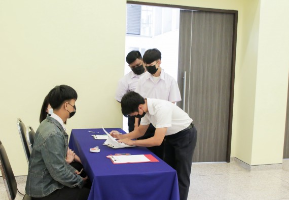 ภาพกิจกรรม คณะวิทยาศาสตร์และเทคโนโลยี จัดกิจกรรมการเตรียมความพร้อมเข้าสู่งานของนักศึกษาวิทยาศาสตร์ในยุคปัจจุบัน กับองค์กรชั้นนำระดับโลก