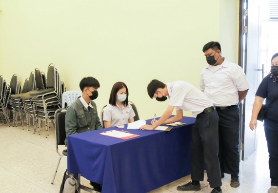 ภาพกิจกรรม คณะวิทยาศาสตร์และเทคโนโลยี จัดกิจกรรมการเตรียมความพร้อมเข้าสู่งานของนักศึกษาวิทยาศาสตร์ในยุคปัจจุบัน กับองค์กรชั้นนำระดับโลก