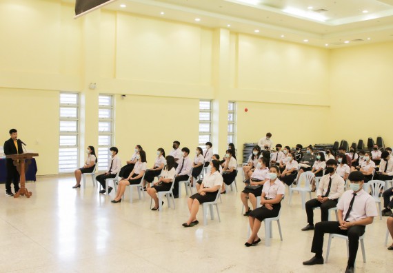 ภาพกิจกรรม คณะวิทยาศาสตร์และเทคโนโลยี จัดกิจกรรมการเตรียมความพร้อมเข้าสู่งานของนักศึกษาวิทยาศาสตร์ในยุคปัจจุบัน กับองค์กรชั้นนำระดับโลก