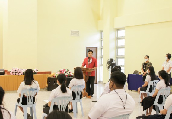 ภาพกิจกรรม คณะวิทยาศาสตร์และเทคโนโลยี จัดกิจกรรมการเตรียมความพร้อมเข้าสู่งานของนักศึกษาวิทยาศาสตร์ในยุคปัจจุบัน กับองค์กรชั้นนำระดับโลก