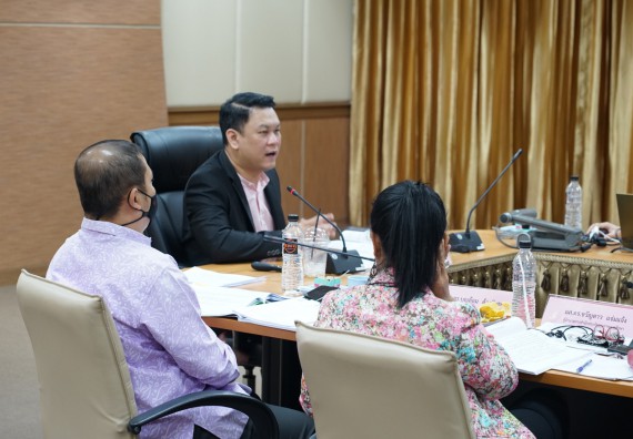 ภาพกิจกรรม คณะวิทยาศาสตร์และเทคโนโลยี เข้าร่วม กิจกรรมแลกเปลี่ยนเรียนรู้เกณฑ์ AUN-QA overview & Gap analysis