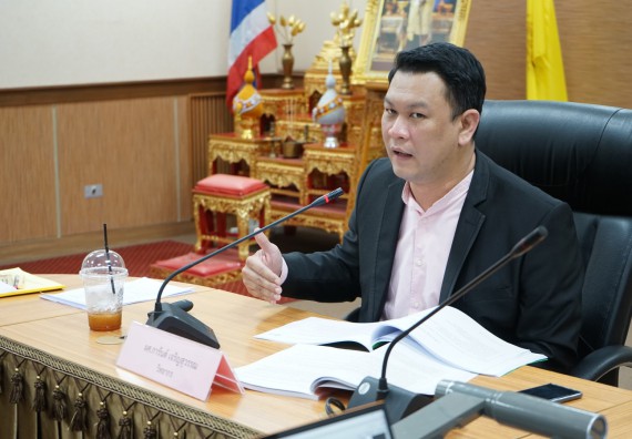 ภาพกิจกรรม คณะวิทยาศาสตร์และเทคโนโลยี เข้าร่วม กิจกรรมแลกเปลี่ยนเรียนรู้เกณฑ์ AUN-QA overview & Gap analysis