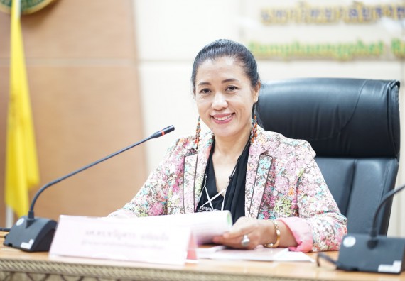 ภาพกิจกรรม คณะวิทยาศาสตร์และเทคโนโลยี เข้าร่วม กิจกรรมแลกเปลี่ยนเรียนรู้เกณฑ์ AUN-QA overview & Gap analysis