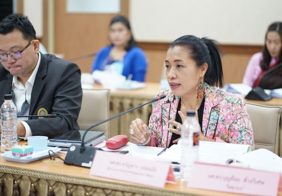 ภาพกิจกรรม คณะวิทยาศาสตร์และเทคโนโลยี เข้าร่วม กิจกรรมแลกเปลี่ยนเรียนรู้เกณฑ์ AUN-QA overview & Gap analysis