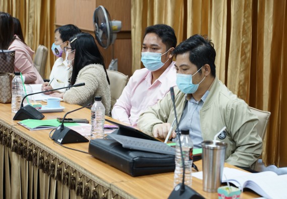 ภาพกิจกรรม คณะวิทยาศาสตร์และเทคโนโลยี เข้าร่วม กิจกรรมแลกเปลี่ยนเรียนรู้เกณฑ์ AUN-QA overview & Gap analysis