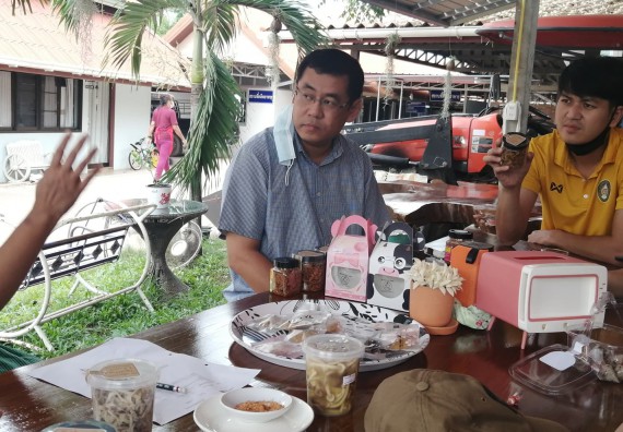 ภาพกิจกรรม โปรแกรมวิชาวิทยาศาสตร์และเทคโนโลยีการอาหาร จัดกิจกรรมการระดมความคิดเห็นและสํารวจข้อมูลพื้นฐานเพื่อการพัฒนาผลิตภัณฑ์อาหารจากเห็ด