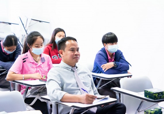 ภาพกิจกรรม โปรแกรม​วิชาวิทยาศาสตร์​และ​เทค​โลยีการอาหาร​ คณะวิทยา​ศาสตร์​และ​เทคโนโลยี​ จัดสัมมนาหลังฝึกประสบการณ์​วิชาชีพ​ มีผู้เข้าร่วมกิจกรรม​ 13​ คน